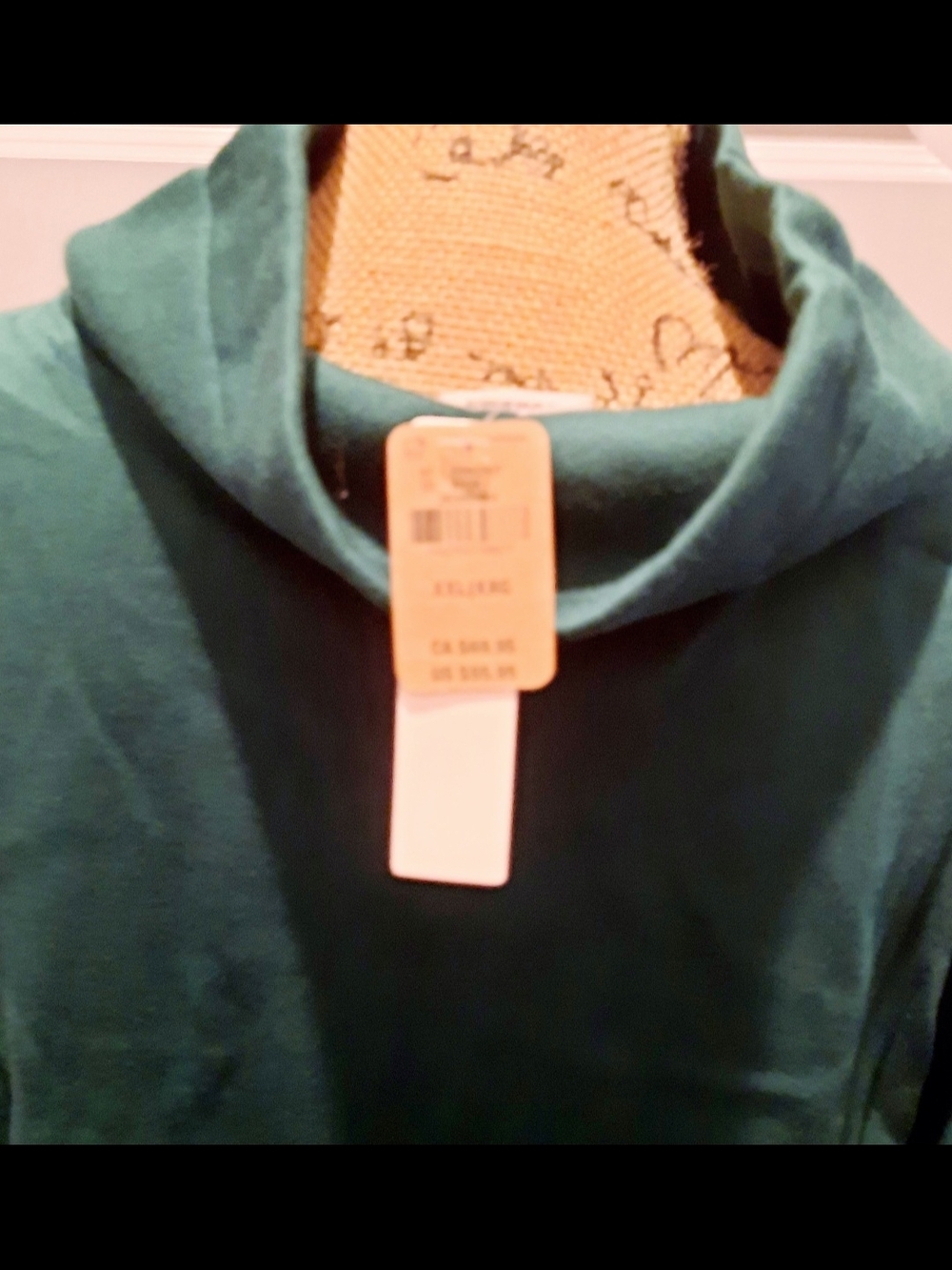 Victoria Secret PINK Cowl Neck Pullover Sweatshirt - Picture 3 of 4